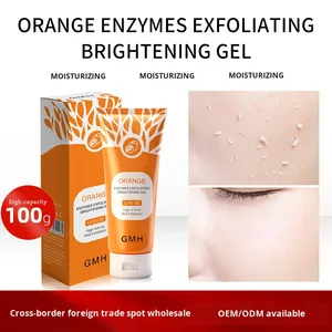 <span class=keywords><strong>Gel</strong></span> <span class=keywords><strong>nettoyant</strong></span> exfoliant pour le <span class=keywords><strong>visage</strong></span> à l'<span class=keywords><strong>aloe</strong></span> <span class=keywords><strong>vera</strong></span> et aux herbes orange pour tous les types de peau, produit d'exportation personnalisé OEM/ODM - Product Image 5
