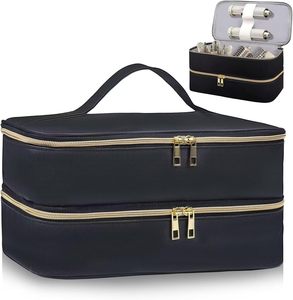 Étui de transport de voyage pour style <span class=keywords><strong>Shark</strong></span> <span class=keywords><strong>Flex</strong></span>, étui de rangement à double couche pour accessoires de sèche-cheveux <span class=keywords><strong>Shark</strong></span> SpeedStyle - Product Image 1