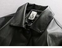 Blouson universitaire homme en similicuir, imperméable, coupe-vent, à capuche, col montant, épais, style vintage, service OEM, pas cher
