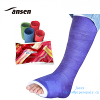 Bandages orthopédiques en fibre de verre respectueuxs de la peau, jetables, certifiés CE ANSEN, pour le soutien des fractures