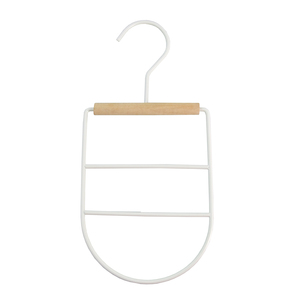 金属丝圆环单层围巾挂架，适用于衣柜、客厅、壁橱展示 - Product Image 6