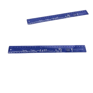 Regla Recta de Plástico de 30 cm con Logotipo Personalizado en Promoción - Product Image 2