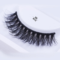 5 paires de cils en vison 3D, cils longs naturels, faux cils faits à la main, doux et moelleux, extensions de cils en gros, H13 Mini