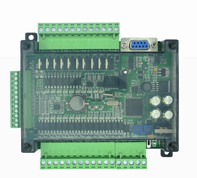 Original New PLC Industrial Control Board FX1N FX2N FX3U-24MR PLC Controller Programmable