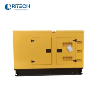 Générateur diesel industriel AC Perkins Ritech 80 kW 80 kVA 100 kVA, groupe électrogène silencieux triphasé, prix compétitif