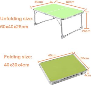 Custom Logo <strong>Foldable</strong> Portable <strong>Small</strong> Green <strong>Table</strong> for Computer Laptop - Product Image 2