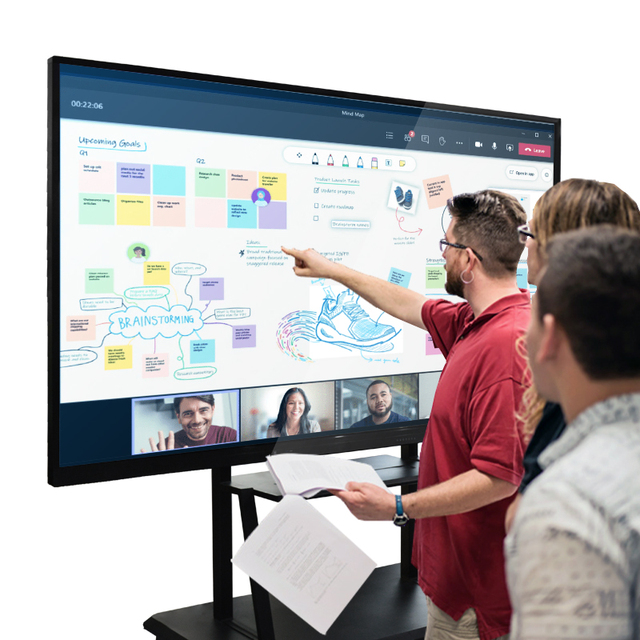 LCD Display Interactive Whiteboard TV Flat Panel Infrared Touch 4K 65 Inch Touch Panel LED Screen Smart Board for Education