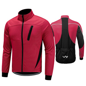 Men's Cycling Jacket Oversized Thick Warm Jacket Windproof Waterproof and Cold Resistant <strong>Mountain</strong> <strong>Bike</strong> <strong>Top</strong> - Product Image 1
