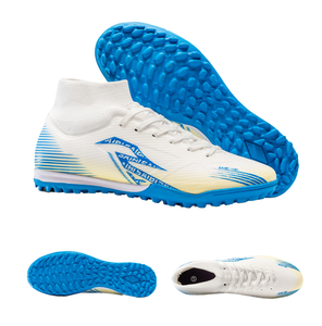 Nouvelles Chaussures de Football Montantes Unisexe pour Adolescents Été 2026 – Tige en PU, Doublure en Maille, Semelle Extérieure en Caoutchouc – Chaussures de Foot Tendance et Populaires - Product Image 1