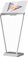 Téléviseur OLED transparent haute luminosité Full Color 4K, écran OLED transparent