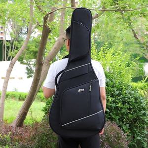 Sac de guitare rétro épais personnalisé pour l'été, 41/42 pouces, ABS, sac à dos pour guitare classique, piano, sac de concert, sac pour instrument de musique folk - Product Image 6