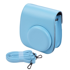 Étui pour <span class=keywords><strong>appareil</strong></span> <span class=keywords><strong>photo</strong></span> <span class=keywords><strong>instantané</strong></span> portable en cuir PU avec bandoulière compatible avec <span class=keywords><strong>Fujifilm</strong></span> Fuji <span class=keywords><strong>Instax</strong></span> <span class=keywords><strong>Mini</strong></span> <span class=keywords><strong>11</strong></span> - Product Image 1