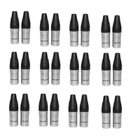 Câble audio XLR auxiliaire de haute qualité, connecteur mâle avec fiche nickelée, cuivre pur OFC, connecteur de microphone DMX 3 broches NC3MXX