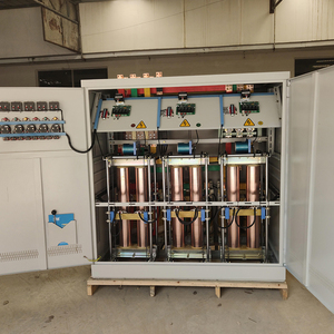 เครื่องปรับแรงดันไฟฟ้าอุตสาหกรรมขนาด 100KVA สามเฟส แรงดัน 380V AC สำหรับเครื่องจักร - Product Image 2
