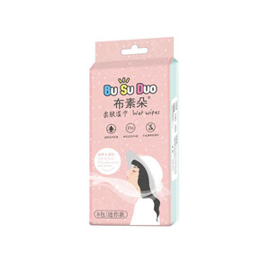 บู ซู ดูโอ้ เบบี้ เวท ไวพส์ 8 แพ็ค ขนาดมินิ อ่อนโยนสำหรับเด็กทารก - Product Image 1