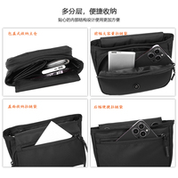 Mode décontracté étanche poitrine épaule fronde sac à bandoulière Fanny Pack sac à bandoulière pour téléphones mobiles