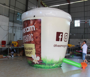 Gobelet à café gonflable pour événements publicitaires commerciaux en plein air - Product Image 1