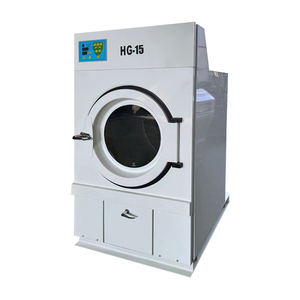Séchoir à tambour commercial à trois cylindres empilable et sécheuse pour laverie automatique, grande capacité, machine à laver à chargement frontal 100 kg, 15 kg Ind - Product Image 5