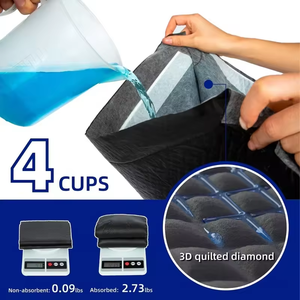 卸売竹カーボン子犬トレーニングマットウィートイレ吸収性ペットおしっこ尿トイレパッド犬猫用 - Product Image 1