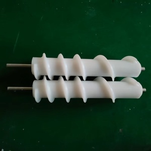Varilla en espiral personalizada, tornillo de alimentación de paso <span class=keywords><strong>variable</strong></span>, dispositivo de empuje de botella de nailon, equipo mecánico, maquinaria de goma y plástico - Product Image 4