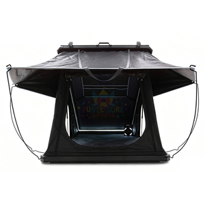 Highly Recommended Camping Rooftop Tent 4 Person Waterproof Car Roof Tent Car Camping Large Aluminium Hard Roof Top Tent - Product Image 1