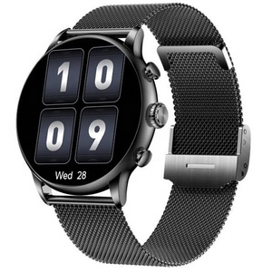 Màn hình cảm ứng hình tròn điện thoại di động Smartwatch DT10 người đàn ông thông minh xem cổ tay thể thao với Tracker thể dục - Product Image 3