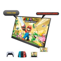 18.5 Inch Ips 1920x1080P No Touch Extender Compatible Portable Monitor for Phone Laptop Computer PS5 Switch Xbox