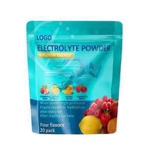 Polvo de electrolitos sin azúcar con vitaminas minerales Soporte de Energía inmune vegano Halal no GMO OEM ODM suplemento dietético personalizado - Product Image 5