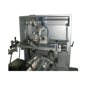 Impresora automática de tarjetas para tapas de botellas, tipo de placa de pantalla, sistema de secado de motor PLC para uso en etiquetas de industrias agrícolas, impresora de tubos - Product Image 5