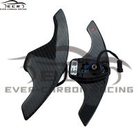 Volant de course entièrement en Fiber de carbone, ECR, Design personnalisé, pagaie de changement de vitesse, pour Mercedes Benz W204