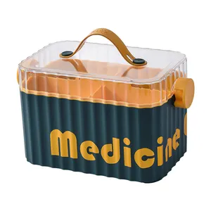 الطب الصدر الأسرة الحاويات المقصورات صندوق تخزين مستلزمات طبية كبيرة قدرة المنزل الطبية الرعاية الطبية صندوق الإسعافات الأولية