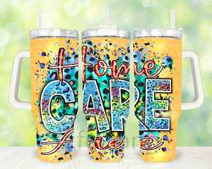 Vasos Térmicos Personalizados de Acero Inoxidable de Doble Pared de 40 oz con Asa y Pajita para el Día de la Enfermera, Vasos para Café al por Mayor - Product Image 5