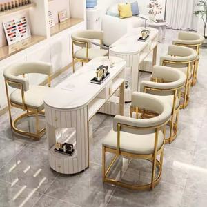 Sillas de Comedor de Metal de Moda, Muebles de Restaurante, Juego de Mesa y Sillas para Comedor de Cafetería, Juego de Café - Product Image 2