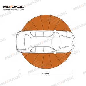 <span class=keywords><strong>Platform</strong></span> Putar Mobil 360 Derajat 3000kg Sistem Parkir Garasi Meja Putar Mobil - Product Image 4