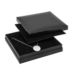 Serie 0280 CROCO – Formato grande per il collier | Scatola per collier 180×180×32 mm - Product Image 1