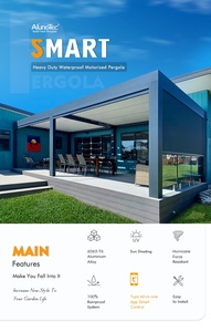 <span class=keywords><strong>Abri</strong></span> <span class=keywords><strong>de</strong></span> <span class=keywords><strong>jardin</strong></span> AlunoTec, pergola bioclimatique en aluminium, toit à lames orientables, pergola électrique <span class=keywords><strong>3x4</strong></span> - Product Image 6