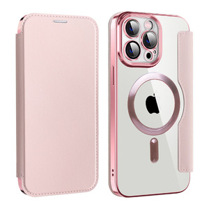<span class=keywords><strong>Cover</strong></span> in TPU trasparente in pelle ribaltabile per <span class=keywords><strong>iPhone</strong></span> 15 14 13 12 <span class=keywords><strong>11</strong></span> XR compatibile con ricarica Wireless - Product Image 1