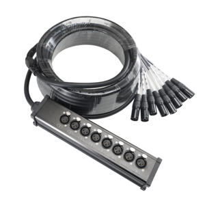 Joinaudio profesional seimbang 8 Channel Stage Box 3 Pin XLR <span class=keywords><strong>DMX</strong></span> kabel ekstensi Multicore kabel ular 25 kaki 40 kaki (JFAB8) - Product Image 2