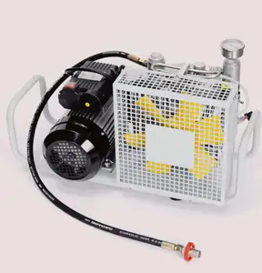 300bar portable air compressor 100L high pressure scuba diving air compressor floating dive compressor used for gas bottle