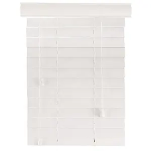 manual 50mm white wooden mechanical venetian blinds for window