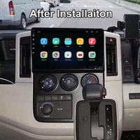 Écran tactile 10 pouces Wifi Bluetooth Android Auto Carplay Autoradio multimédia pour Toyota Hiace RHD 2019