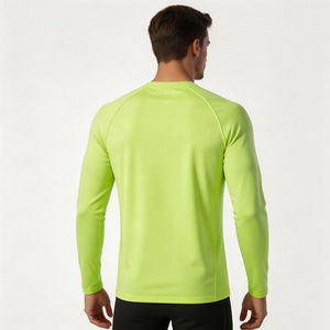Kaos Pancing Lengan Panjang Pria Custom Sublimasi UPF50 Ringan Cepat Kering Slim-fit Rajutan  Kaos Olahraga Lari Polos - Product Image 2