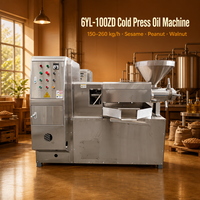 Presse à vis automatique Xuanhua OEM 150-260kg/h pour l'extraction de sésame, noix, arachides, soja – Pressage à froid et à chaud