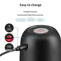 Bomba de Agua Eléctrica con Carga USB y Dispensador de Agua Automático, Venta Caliente Transfronteriza, Uso Doméstico Pequeño, Carcasa de PP