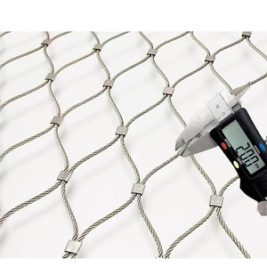 <span class=keywords><strong>Treillis</strong></span> en acier inoxydable à armure simple, maille diamantée, pour garde-corps, protection des plantes, soudage, pliage, découpe, escalade - Product Image 4