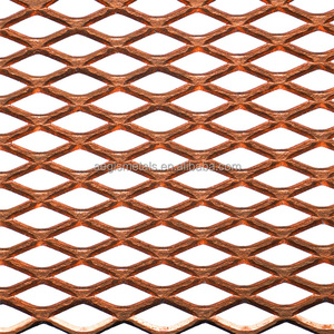 EMF che chắn TU1 TU2 tinh khiết 99.95% đỏ đồng 3x5 mét kim cương Mô hình đồng kim loại lưới - Product Image 1