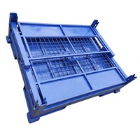 YOUGU Vente chaude, boîte en acier à mailles empilable personnalisée, durable, cage en métal pliable, capacité de 1000 kg