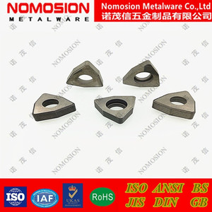 เม็ดมีดคาร์ไบด์สำหรับเครื่องกัด SWW433 HRC60 สำหรับศูนย์เครื่องจักรกลซีเอ็นซี - Product Image 2