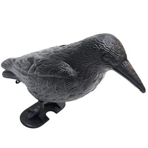 Attrezzatura da Caccia: Richiami per Corvi in Plastica Floccata Nera - Product Image 5