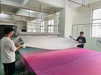 Tissu de soie aérienne en nylon à faible élasticité de qualité supérieure hamacs de yoga tissu de balançoire de yoga avec certificat CE